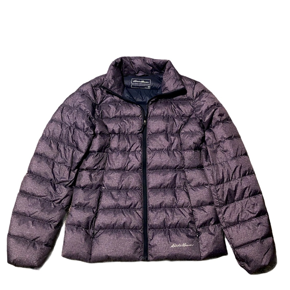 Purple Eddie Bauer Down Puffer Jacket